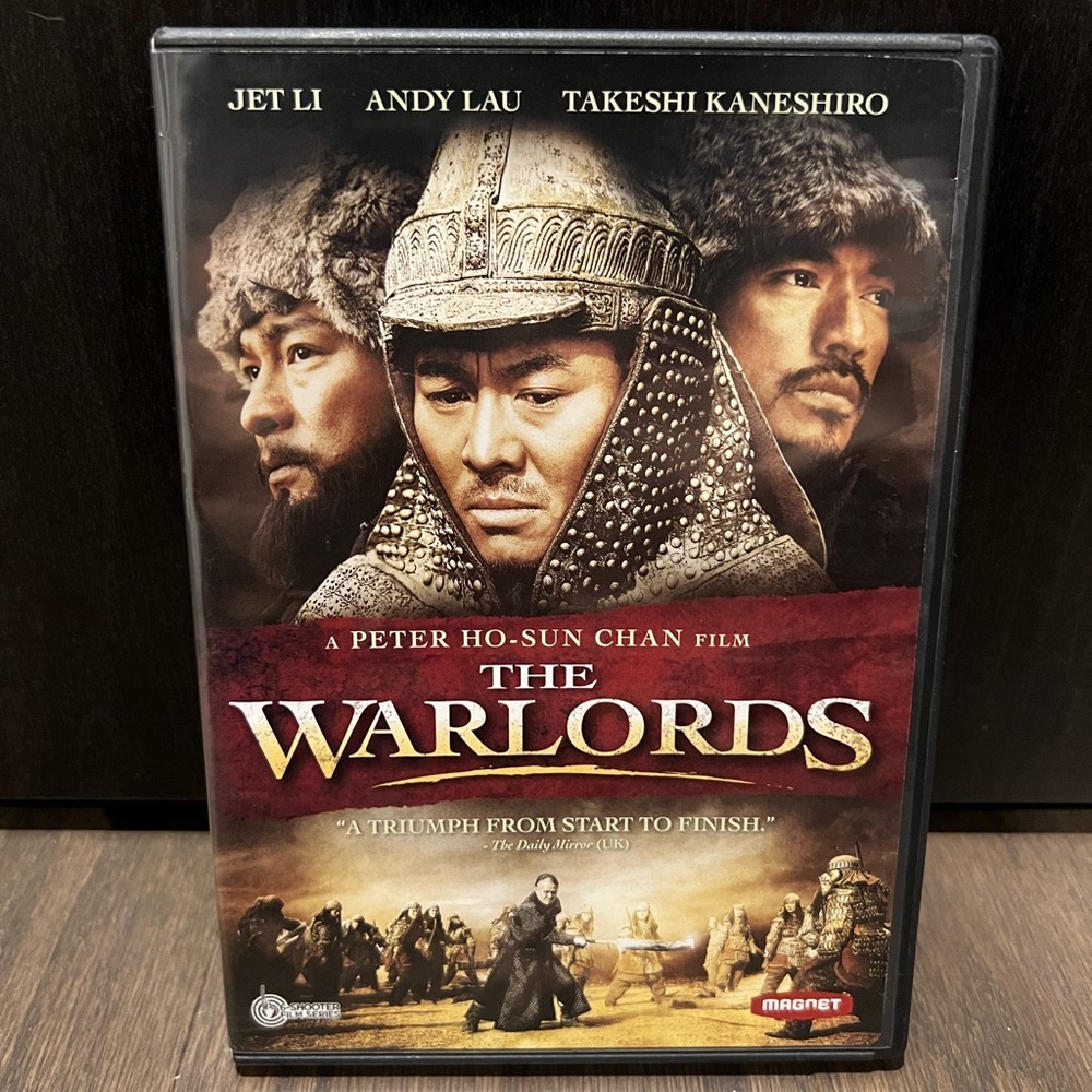 The Warlords DVD Jet Li Andy Lau Martial Arts Action Movie Widescreen